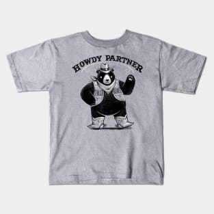 Howdy Partner Kids T-Shirt